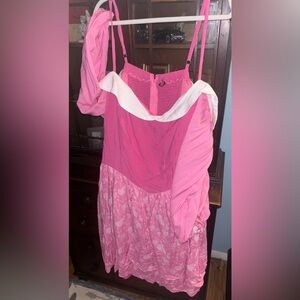 Auror (sleeping beauty) off shoulder dress